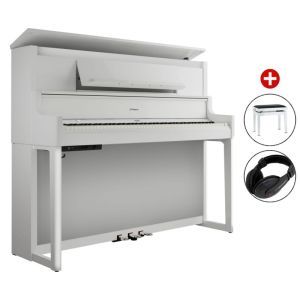 Roland LX-9 Polished White SET