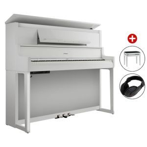 Roland LX-9 Polished White SET