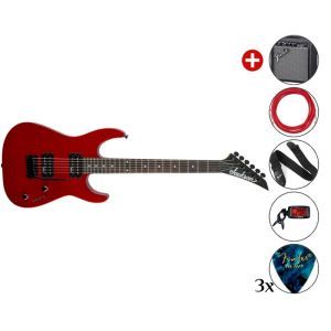 Jackson JS Series Dinky JS11 Amaranth Fingerboard Metallic Red Set