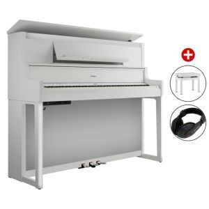 Roland LX-9 Polished White SET