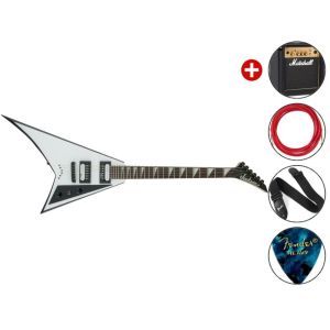 Jackson JS Series Rhoads JS32T White with Black Bevels Set Jackson JS Series Rhoads JS32T White with Black Bevels Set