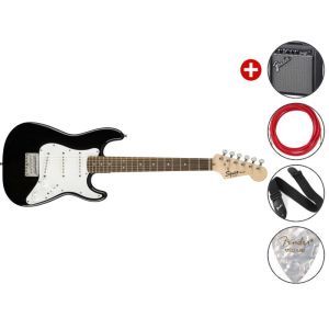 Squier Mini Stratocaster V2 Black Set