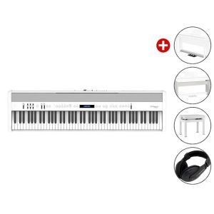 Set Pian Digital Roland FP 60X White
