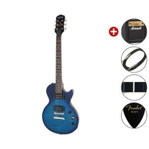 Epiphone Special-II PlusTop TL Trans Blue SET