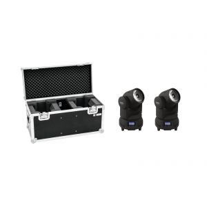 Eurolite Set 2x LED TMH-X1 Moving-Head Beam + Case