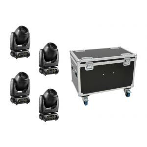 Eurolite Set 4x DMH-80 LED Spot + Case