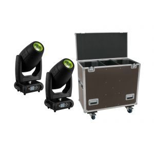 Eurolite Set 2x DMH-300 CMY Moving-Head + Case