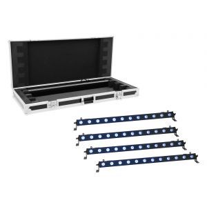 Eurolite LED BAR-12 QCL RGB+UV + Case