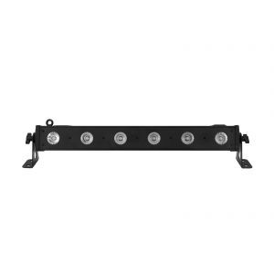 Set Bare de Leduri Eurolite 2 x Eurolite LED BAR-6 QCL RGB+UV + husa