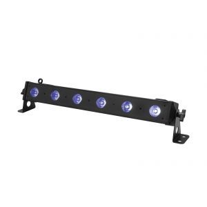 Set Bare de Leduri Eurolite 2 x Eurolite LED BAR-6 QCL RGB+UV + husa