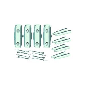 Alutruss Quadlock set connecting cone/pivot/pin Alutruss Quadlock set connecting cone/pivot/pin