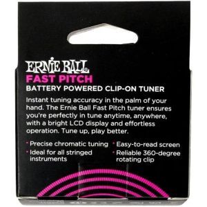 Ernie Ball 9644 Fast Pitch Clip-On Tuner