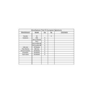 Legere European Cut 2.75