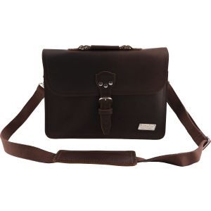 Bigsby Limited Edition Leather Laptop Bag Brown