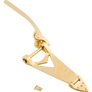 Gretsch Branded Tailpiece Bigsby B6 String-Thru Gold