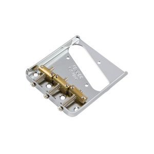 Fender 3-Saddle American Vintage Telecaster Bridge Assembly (Chrome) Fender 3-Saddle American Vintage Telecaster Bridge Assembly (Chrome)