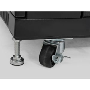 Roadinger SSC-16 Steel Cabinet with Glass Door 16U