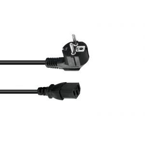 Omnitronic IEC Power Cable 3x1.0 3m bk
