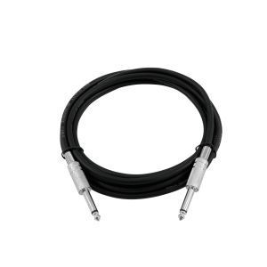 Omnitronic Jack Cable 6.3 mono 3m Bk