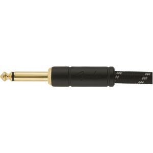Fender Deluxe Series Instrument Cable Straight/Angle 4.5m Black Tweed
