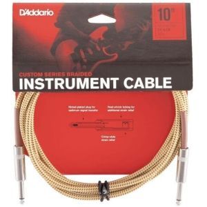 Daddario Planet Waves PW-BG-10TW 3m Tweed