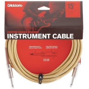 Daddario Planet Waves PW-BG-15TW 4.5m Tweed