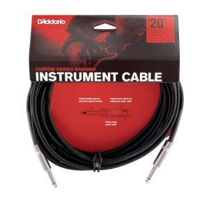 Daddario Planet Waves PW-BG-20BK 6.1m Black