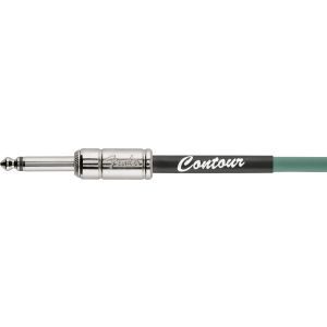 Fender Contour Series Instrument Cable Sherwood Green 4.5m