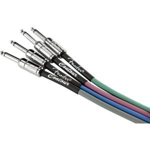 Fender Contour Series Instrument Cable Sherwood Green 4.5m