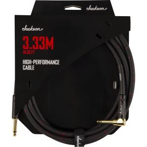 Jackson High Performance Cable Black and Red 3.33m