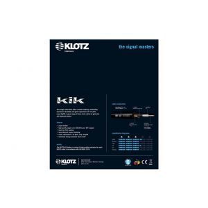 Klotz KIKKGPR Black 6m