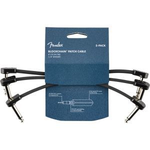 Fender 6' Blockchain Patch Cable 3-PACK