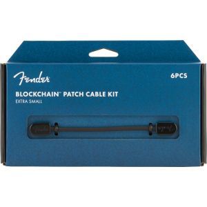 Fender Blockchain Patch Cable Kit XS Black