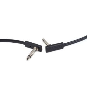 Rockboard Flat Patch Cable Black 10 cm