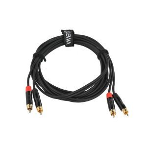 Gewa Twin cable Pro Line RCA-RCA 3m