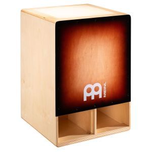 Meinl Bass Series Subwoofer Cajon - Espresso Burst - Natural Birch Meinl Bass Series Subwoofer Cajon - Espresso Burst - Natural Birch