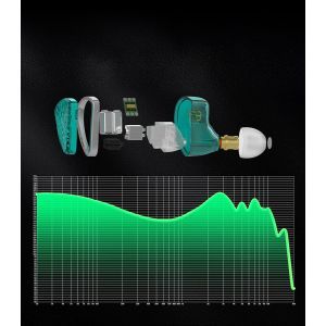 KZ Acoustics AS16 Pro Black