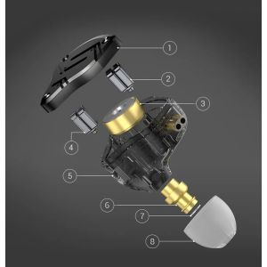 KZ Acoustics ZS10 Pro X Black