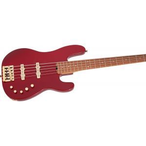 Charvel Pro-Mod San Dimas Bass JJ V Candy Apple Red Metallic