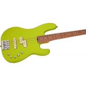 Charvel Pro-Mod San Dimas Bass PJ IV Lime Green Metallic