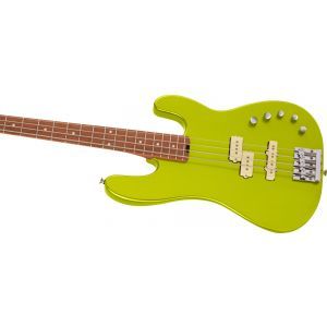 Charvel Pro-Mod San Dimas Bass PJ IV Lime Green Metallic