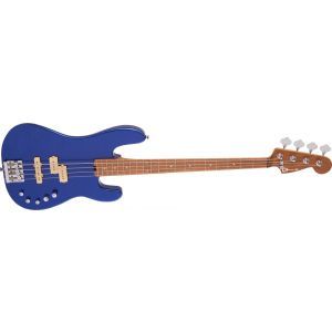 Charvel Pro-Mod San Dimas Bass PJ IV Caramelized Maple Fingerboard Mystic Blue