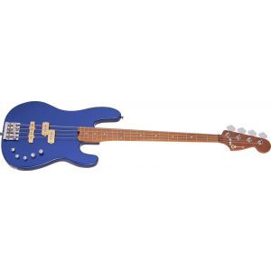 Charvel Pro-Mod San Dimas Bass PJ IV Caramelized Maple Fingerboard Mystic Blue