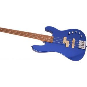 Charvel Pro-Mod San Dimas Bass PJ IV Caramelized Maple Fingerboard Mystic Blue
