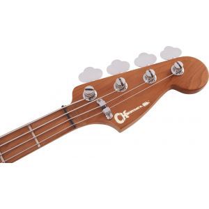 Charvel Pro-Mod San Dimas Bass PJ IV Caramelized Maple Fingerboard Mystic Blue