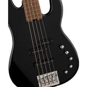 Charvel Pro-Mod San Dimas Bass PJ V Caramelized Maple Fingerboard Metallic Black