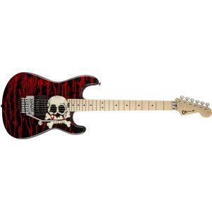 Charvel Warren DeMartini Signature Pro-Mod Blood and Skull
