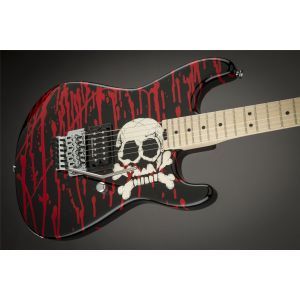 Charvel Warren DeMartini Signature Pro-Mod Blood and Skull