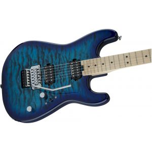 Charvel Pro-Mod San Dimas Style 1 HH FR M QM Chlorine Burst