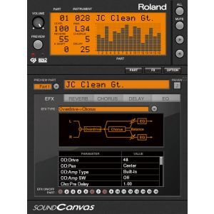 Roland Sound Canvas VA Software Sintetizator